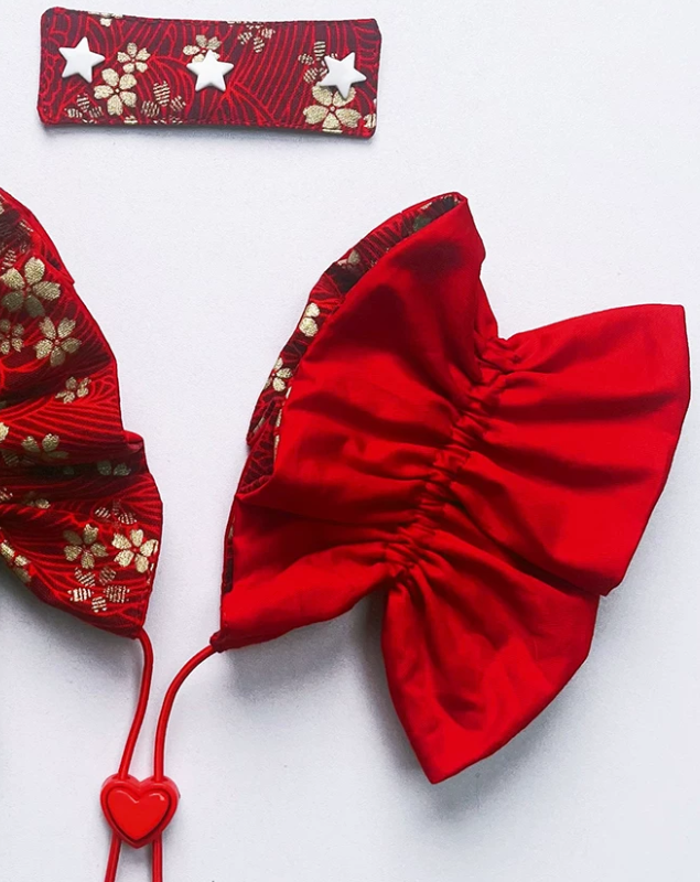 Golden Sakura Limited Edition Pet Ear Wrap