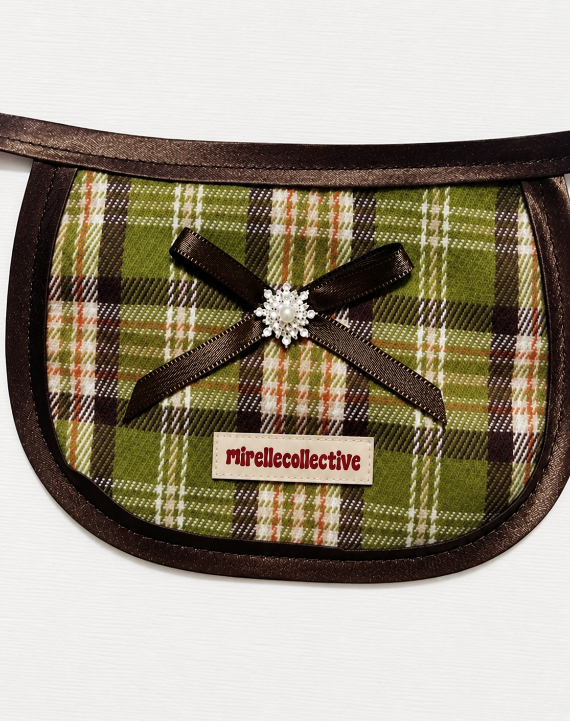 Cozy Plaid Vintage Pet Bandana