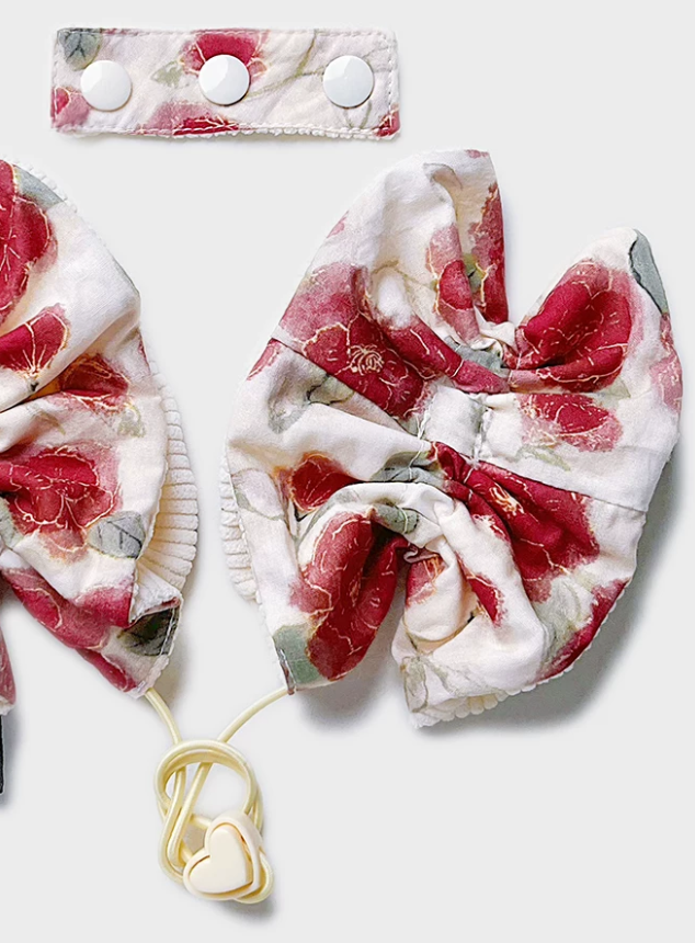 Sweet Meadow Reversible Pet Ear Covers