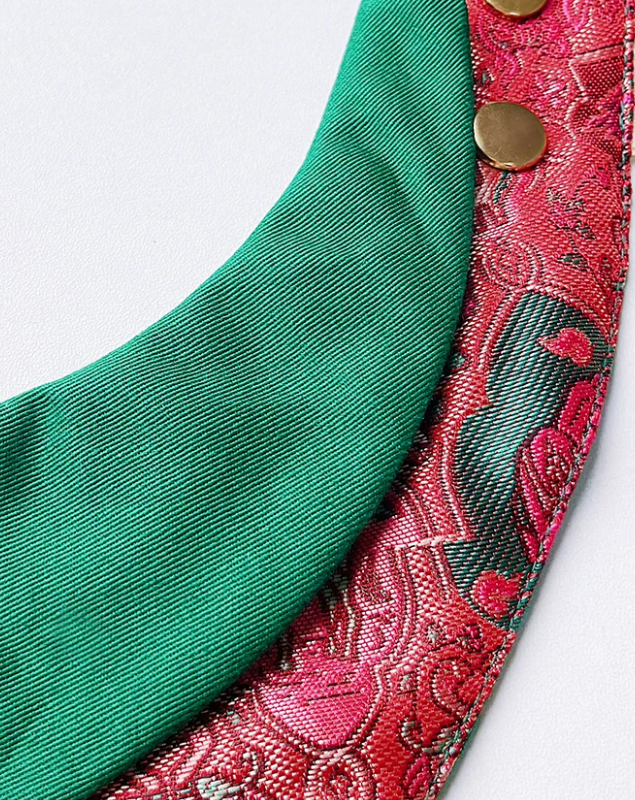 Vintage Garden Embroidered Pet Cape